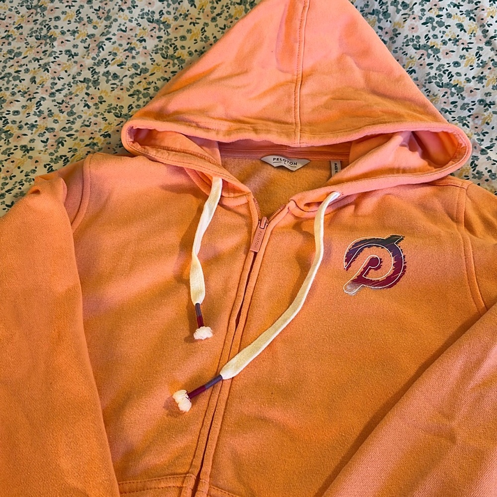 Peloton Peach Hoodie